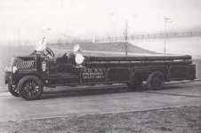 First Dewatering Unit 1921 Mack AC Shop converted from city service ladder in 1942 carried por...jpg