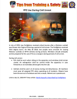 FDNY BOT Tips from Training & Safety  #23-9 PPE use during Civil UNrest.png