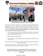 FDNY BOT Tips from Training & Safety  #23-29 Wind Radio Advisory Announcement.jpg