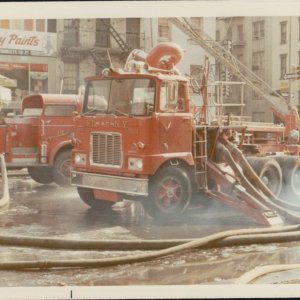 FDNY Super Pumper Tender Cab In Front of Major Fire.jpg